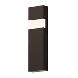 Band LED Indoor-Outdoor Wall Sconce by Sonneman, Finish: Bronze, Size: Large, | Casa Di Luce Lighting