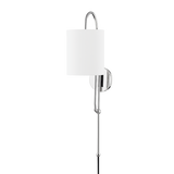 Caroline Wall Sconce By Mitzi - Polished Nickel