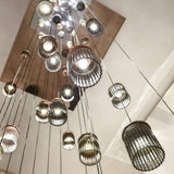 Different colors Tread Pendant Light Details