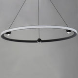 Nodes LED Chandelier By ET2, Finish: Black, Diameter: 40 inch