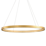 Jasmine Round Chandelier - Gold 56 Inch