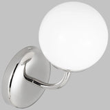 Polished Nickel Galassia One Light Vanity Light