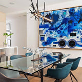 Cascade LED Linear Suspension by Hubbardton Forge, Finish: White, Bronze, Dark Smoke-Hubbardton Forge, Black, Oil Rubbed Bronze, Natural Iron-Hubbardton Forge, Vintage Platinum-Hubbardton Forge, Soft Gold-Hubbardton Forge, Sterling-Hubbardton Forge, Ink, , | Casa Di Luce Lighting