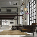 Giulietta Pendant Light by Zafferano, Color: Clear, Amber, Amethyst, Grey, Light Blue, Silver, Antique Gold-Zafferano, Pink Gold-Zafferano, Bronze, Cable Length: 51.2 inch, 118.1 inch, 196.8 inch, | Casa Di Luce Lighting
