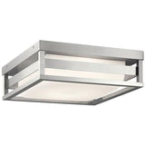 Ryler Outdoor Ceiling Light - Brushed Nickel