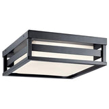 Ryler Outdoor Ceiling Light - Black