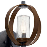 Grand Bank Wall Sconce by Kichler, Finish: Auburn Stained-Kichler, Distressed Antique Gray-Kichler, Size: Small, Medium, Large, | Casa Di Luce Lighting