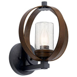 Grand Bank Wall Sconce by Kichler, Finish: Auburn Stained-Kichler, Distressed Antique Gray-Kichler, Size: Small, Medium, Large, | Casa Di Luce Lighting