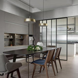 China LED Pendant Light by Seed Design, Finish: Matt Black, Matt Brass, , | Casa Di Luce Lighting