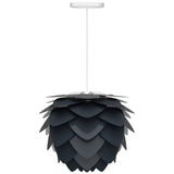 Aluvia Mini Pendant by UMAGE, Color: White, Green, Grey, Blue, Red, Yellow, Brushed Bronze-Kuzco, Finish: Black, White, | Casa Di Luce Lighting