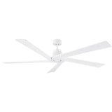 Matte White/Matte White Large Aspen Ceiling Fan by Monte Carlo Fans