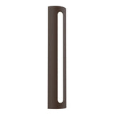 Porta Indoor-Outdoor Sconce By Sonneman Lighting, Finish: Textured Bronze, Size: Medium