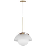 Domain Pendant Light By Studio M, Funish: Natural Aged Brass