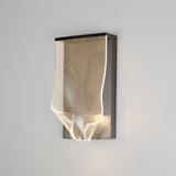 Rinkle LED Wall Sconce By ET2, Finish: Brushed Gunmetal