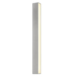 Sideways Indoor-Outdoor Sconce By Sonneman Lighting, Size: Large, Finish: Textured Gray