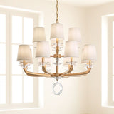 Emilea Сhandelier By Schonbek, Size: Large, Finish: Heirloom Gold