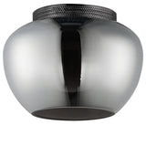 Incognito Ceiling Light By Studio M, Size: Small, Finish: Gunmetal