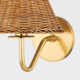 Issa Wall Sconce By Mitzi, Finish: Aged Brass