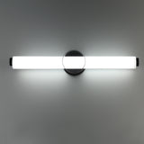 Santoro Vanity Light By Eurofase, Finish: Black, Size: Small