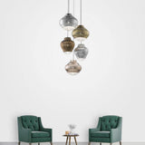 Clyde Pendant Light by Zafferano, Color: Amber, Amethyst, Clear, Grey, Light Blue, Silver, Antique Gold-Zafferano, Bronze, Pink Gold-Zafferano, Cable Length: 51.2 inch, 118.1 inch, 196.8 inch, | Casa Di Luce Lighting