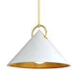 Charm Pendant by Corbett, Finish: Black, White, Size: Small, Medium, Large, | Casa Di Luce Lighting