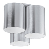 Vistal Ceiling Light By Eglo - Aluminum Color