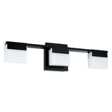 Vente Vanity Light By Eglo - 3 Lights Black Color