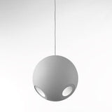Camouflage Pendant by Zafferano, Finish: Dark Grey-Ai Lati, Size: Medium, | Casa Di Luce Lighting