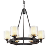 Arcadia Chandelier by Troy Lighting, Size: Small, Large, , | Casa Di Luce Lighting