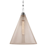 Newbury Pendant by Hudson Valley, Finish: Nickel Polished, Size: Large, | Casa Di Luce Lighting