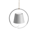 White Poldina LED Pendant by Ai Lati