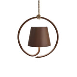 Rust Poldina LED Pendant by Ai Lati