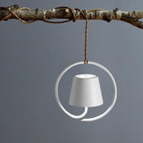 White Poldina LED Pendant by Ai Lati