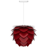 Aluvia Mini Pendant by UMAGE, Color: White, Green, Grey, Blue, Red, Yellow, Brushed Bronze-Kuzco, Finish: Black, White, | Casa Di Luce Lighting