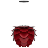 Aluvia Medium Pendant by UMAGE, Color: White, Green, Blue, Red, Grey, Yellow, Brushed Bronze-Kuzco, Finish: Black, White, | Casa Di Luce Lighting