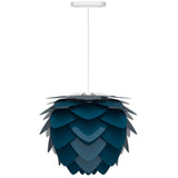 Aluvia Medium Pendant by UMAGE, Color: White, Green, Blue, Red, Grey, Yellow, Brushed Bronze-Kuzco, Finish: Black, White, | Casa Di Luce Lighting