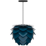 Aluvia Mini Pendant by UMAGE, Color: White, Green, Grey, Blue, Red, Yellow, Brushed Bronze-Kuzco, Finish: Black, White, | Casa Di Luce Lighting