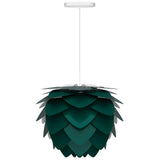 Aluvia Medium Pendant by UMAGE, Color: White, Green, Blue, Red, Grey, Yellow, Brushed Bronze-Kuzco, Finish: Black, White, | Casa Di Luce Lighting