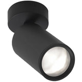 Black Spy Focus ON Ceiling Light by Delta Light