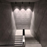 Black Spy 90 ON Ceiling Light by Delta Light