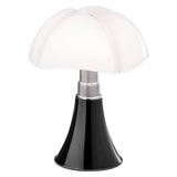 Mini Pipistrello Table Lamp by Martinelli Luce, Color: Titanium-Legrand Adorne, , | Casa Di Luce Lighting