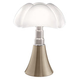 Satin Brass Pipistrello Table Lamp by Martinelli Luce