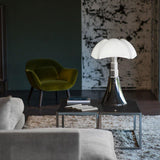 Titanium Pipistrello Table Lamp by Martinelli Luce