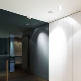 White/White Tweeter Trimless Recessed Light by Delta Light