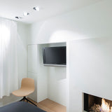 White/White Tweeter Trimless Recessed Light by Delta Light
