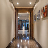 White/White Tweeter Trimless Recessed Light by Delta Light