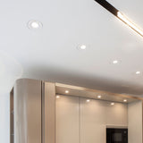 White/White Tweeter Trimless Recessed Light by Delta Light