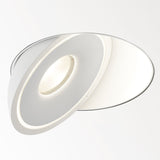 White/White Tweeter Trimless Recessed Light by Delta Light