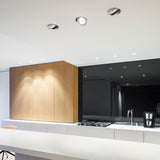 Black/White Tweeter Trimless Recessed Light by Delta Light