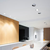 Black/White Tweeter Trimless Recessed Light by Delta Light